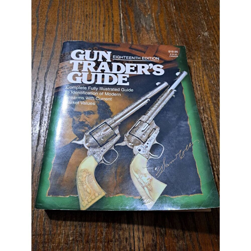 Vintage 1995 Gun Traders Guide 18th Edition Book ISBN 0-88317-182-1